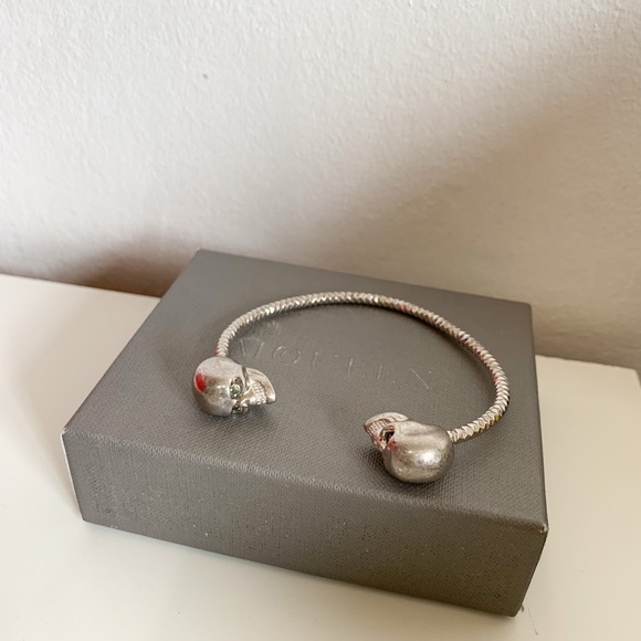Alexander McQueen Silver bangle - Picture 1 of 3